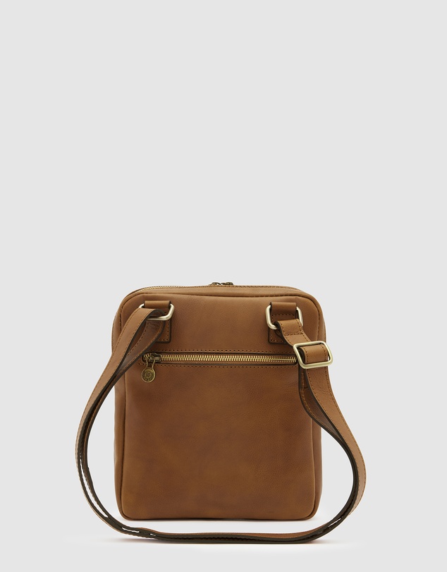 Republic of Florence - Gaius Tan Leather Satchel Bag
