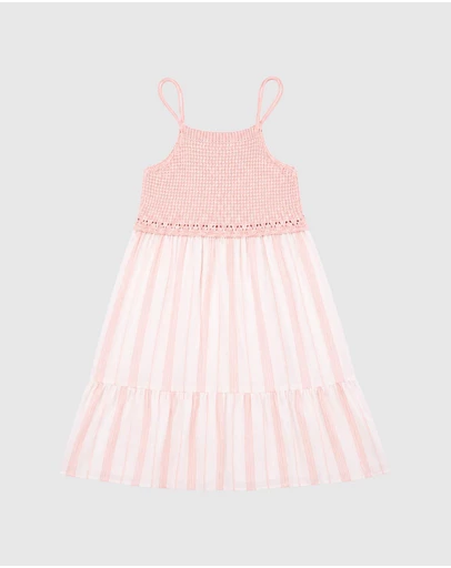 Bebe by Minihaha - Poppy Knit Bodice Dress - Kids