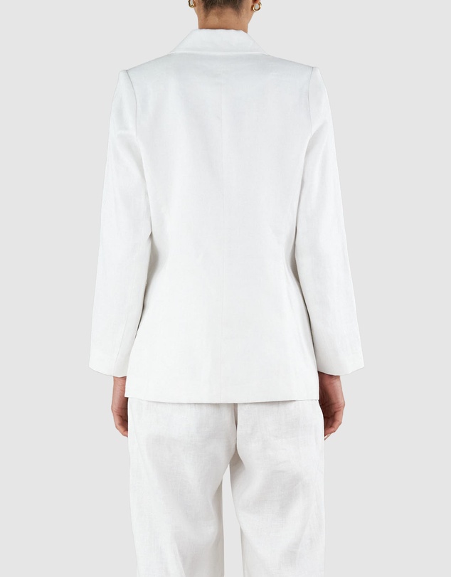 Amelius - Azure Linen Blazer