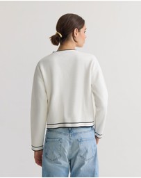 Oxford - Harper Contrast Trim Knit