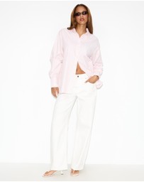 Dazie - Oxford Cotton Oversized Shirt
