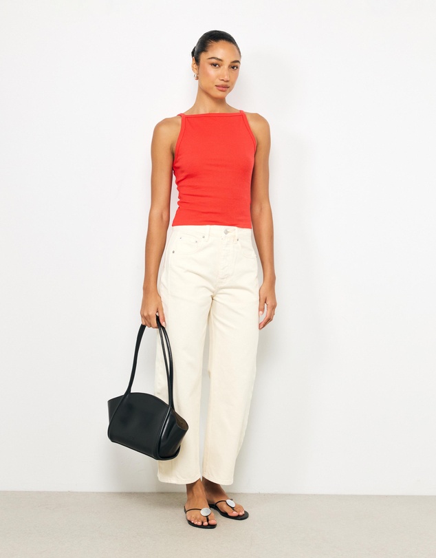 AERE - Fi High Boat Neck Tank