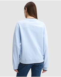 GUESS - GUESS JEANS Oversized Vintage Sweatshirt