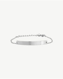 Zahar - Engravable Child Bar Bracelet