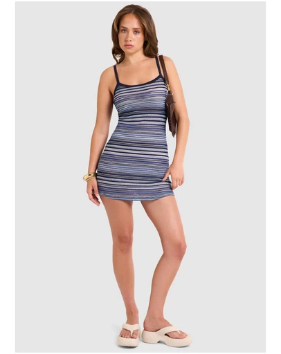 Subtitled - Greta Stripes Mini Dress