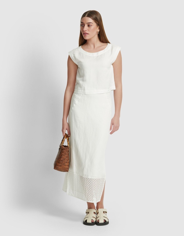 Oxford - Mia Lace Skirt