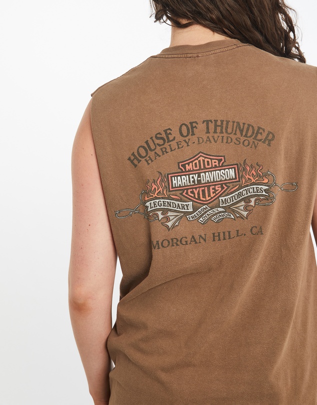 Vintage by The Real Deal - Pre Loved - Vintage Harley Davidson Tank