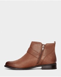 Vionic - Logan Bootie - Dark Brown