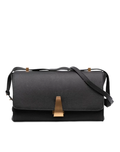 Bottega Veneta - Pre-Loved Grained Calfskin BV Angle Shoulder Bag