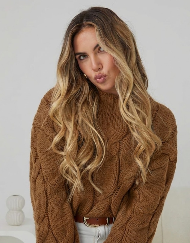 Esther & Co - Hadi Knit - Cinnamon