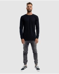 Xander - Blanc Long Sleeve Tee
