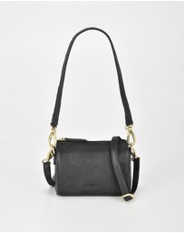 Cobb & Co - Botany Classic Barrel Leather Crossbody Bag
