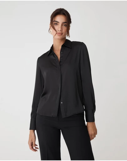 Forcast - Mae Satin Shirt