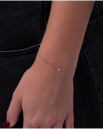YCL  - Bubble Initial Bracelet M