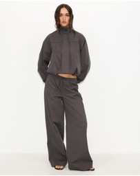 Dazie - Copper Funnel Neck Tech Jacket