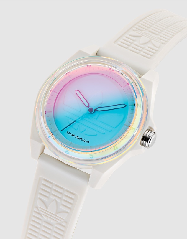 adidas Originals - Project Four Solar White Resin Watch