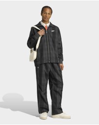 adidas Originals - ADIDAS ORIGINALS & ALL BLACKS PLAID WOVEN FIREBIRD TRACK JACKET Mens