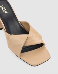 Siren - Story Block Heel Mules