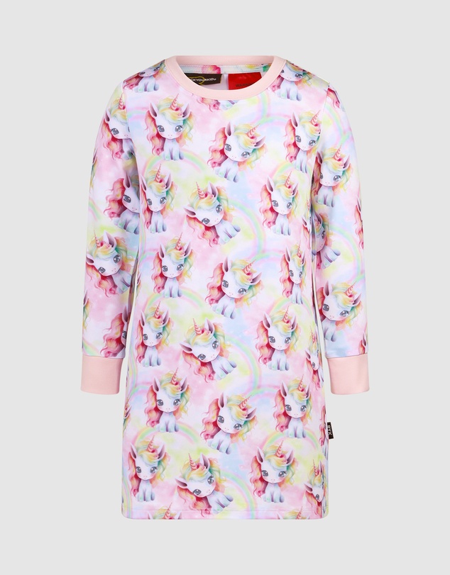 Rock Your Kid - Unicorn Pony Long Sleeve Lily Nightie