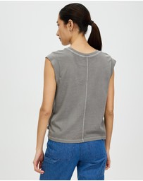 Brixton - Carefree Organic Cap Sleeve Top