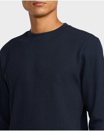 RVCA - Mens Dayshift Thermal Long Sleeve T-Shirt