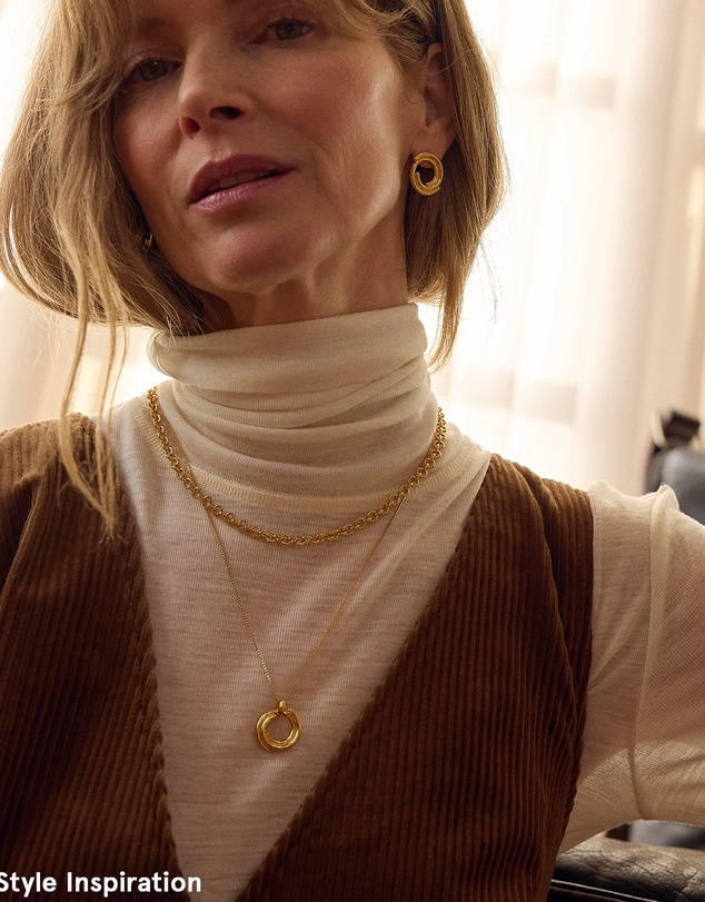 Rachel Jackson - Evolve Necklace Gold