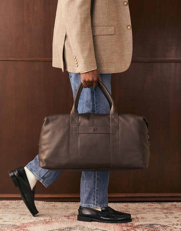 Aquila - Montoro Leather Weekender Bag