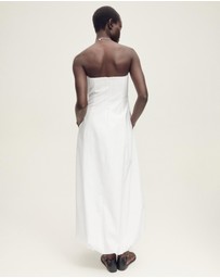 M.N.G - Rita Strapless Dress With Puffed Hem