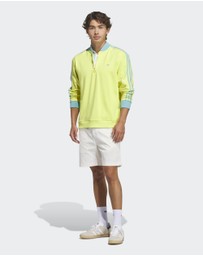 adidas Originals - Originals 3-Stripes 1/4 Zip Sweatshirt Mens