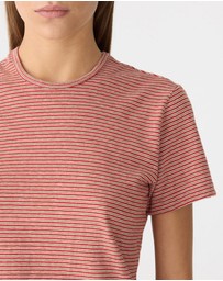 Bassike - Stripe Heritage T-Shirt