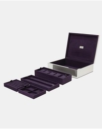 Wolf - Wolf Silver Large Keepsake Box