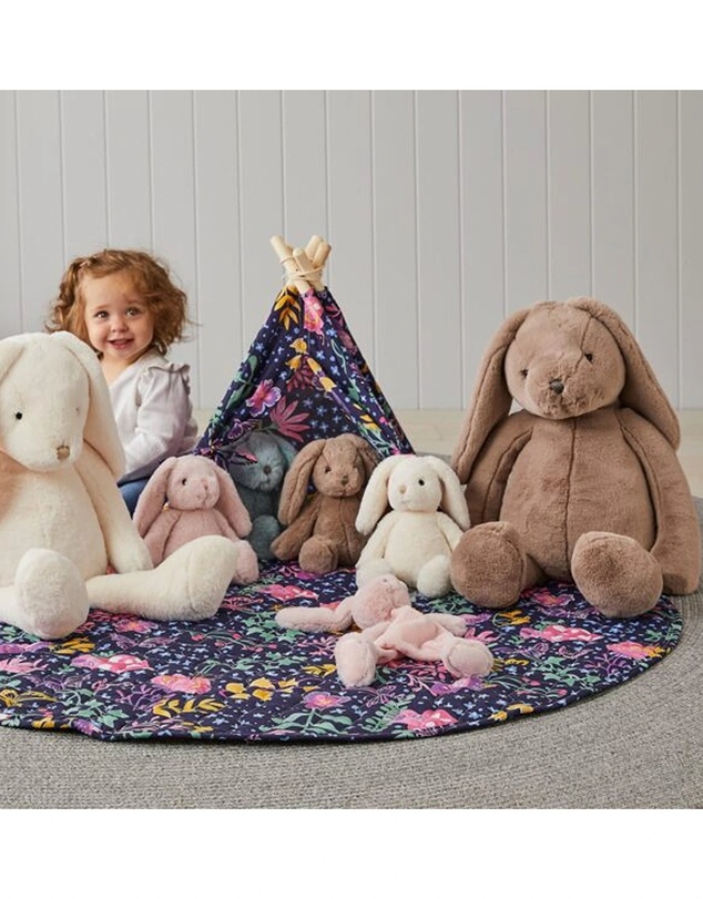 Jiggle and Giggle - Taupe Bunny Small