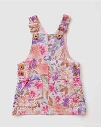 WITH LOVE FOR KIDS - Hazel Denim Pinafore Dress - Babies - Kids