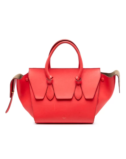 Pre-Loved by Azura Reborn - Pre-Loved Small Grained Calfskin Tie Knot Handbag