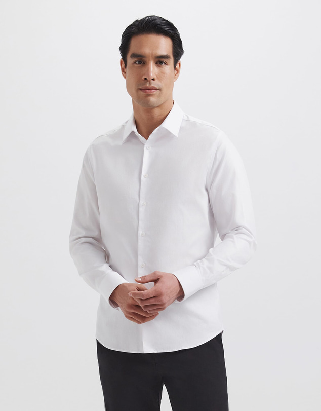 SABA - Justin Easy Care Textured Occasion Shirt