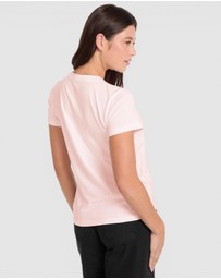 GUESS Jeans - GUESS JEANS Mini Triangle Short Sleeve Logo Tee
