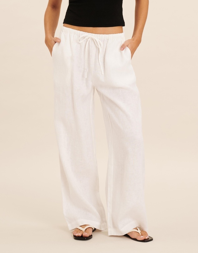 AERE - Marlow Linen Relaxed Pants