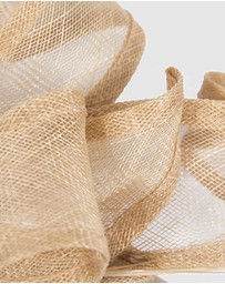 Max Alexander - Sinamay Nude Racing Fascinator