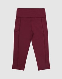 School Active Sports - Velocity-Flex 3/4 Leggings