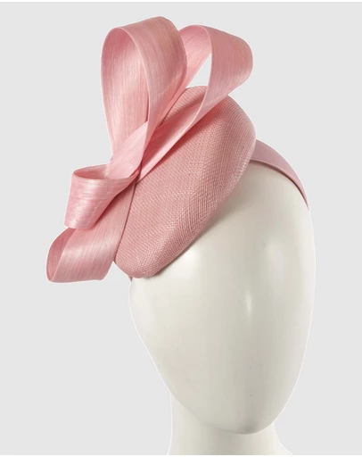 Max Alexander - Pink Pillbox Racing Fascinator