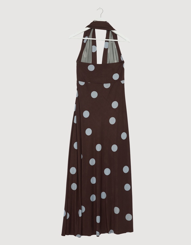 Revibe - Repaired BY JOHNNY. Paloma Polka Ankle Dress - AU 12
