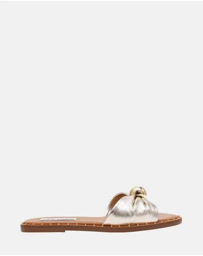 Steve Madden - Dipsy-Cn Gold Sandals