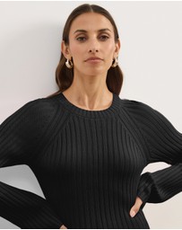 Atmos&Here - Avery Rib Knit Maxi Dress