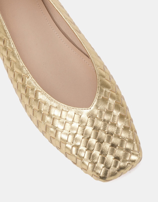 Wittner - Berty Woven Leather Ballet Flats