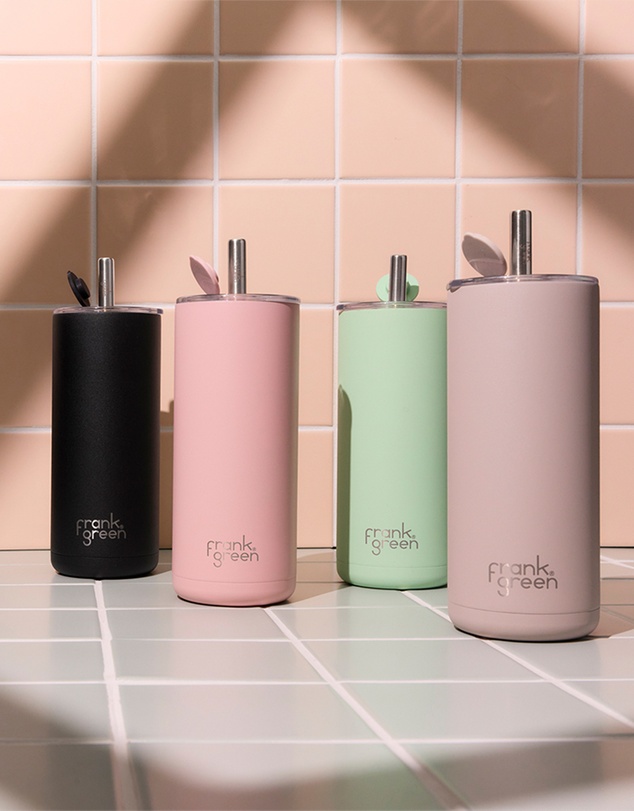 Frank Green - 24oz/710ml Big Chill Reusable Cup With Straw