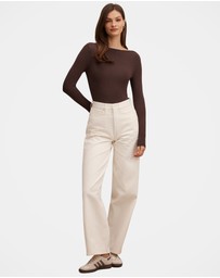 Forever New - Jasmine Straight Neck Top