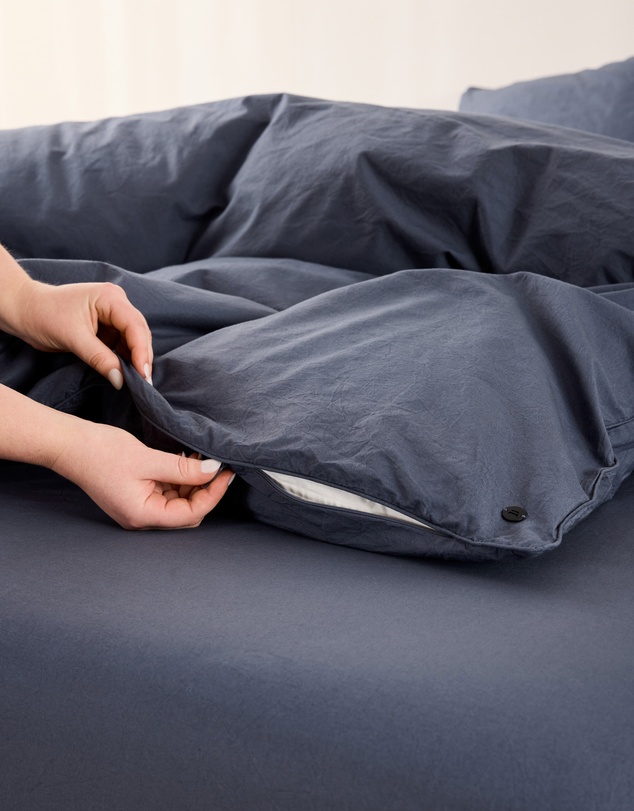 Sheet Society - Leo Washed Cotton Quilt Cover Set