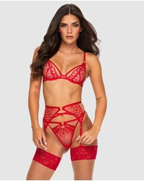 Ann Summers - Flames Of Passion Suspender Belt