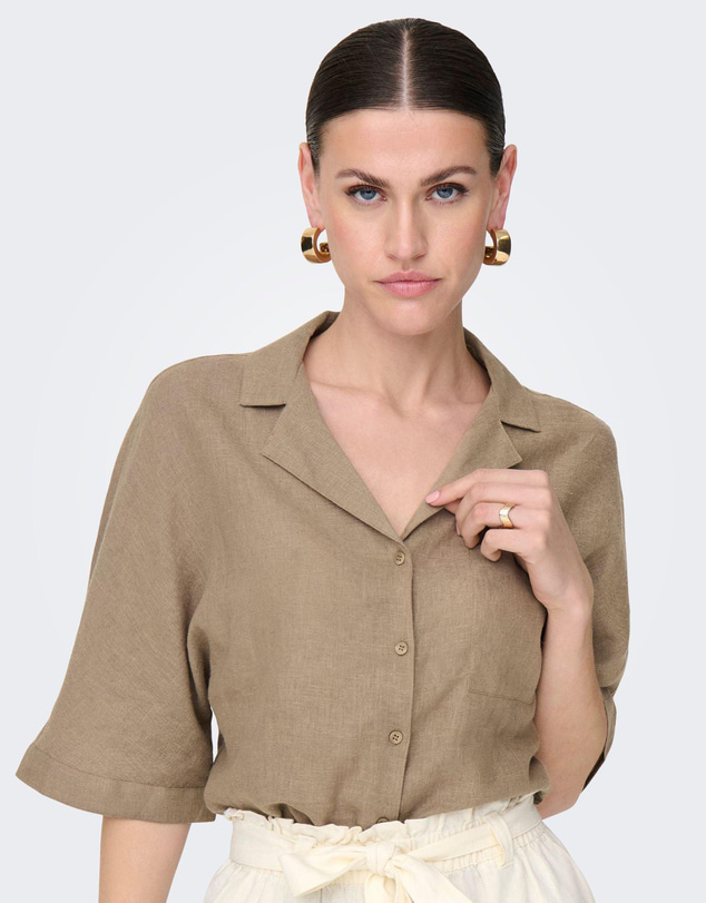 ONLY - Tokyo Linen Blend Shirt