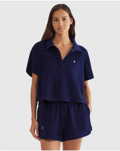 Polo Ralph Lauren - Organic Cotton Terry Top & Shorts Beach Coord